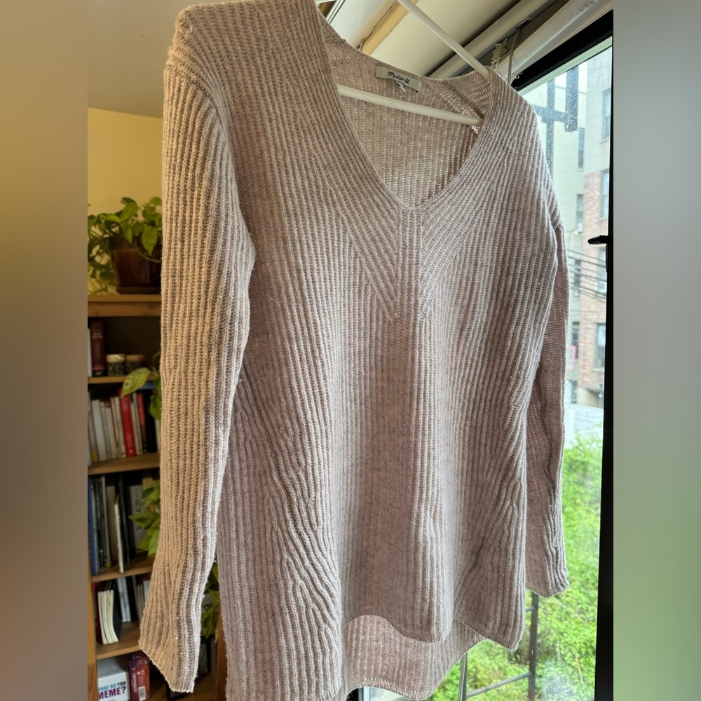 Madwell sweater in lavender